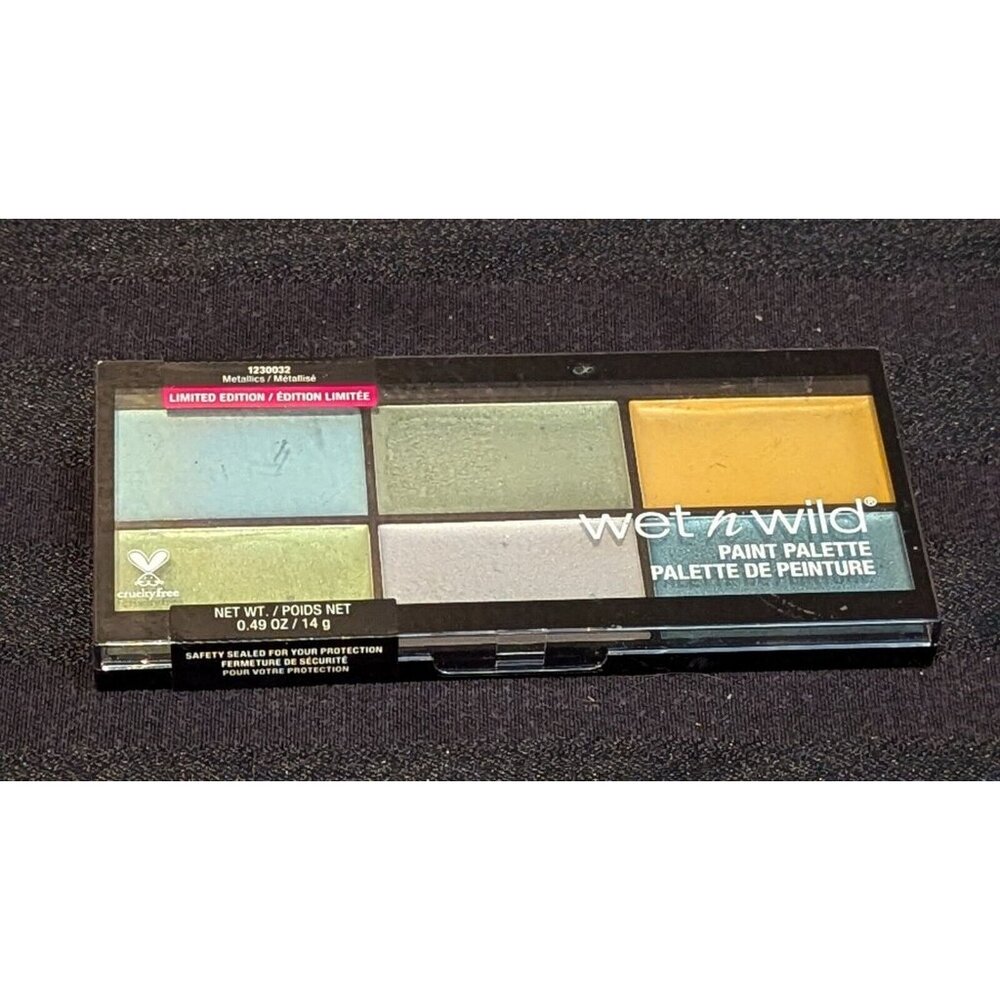 Wet N Wild 1230032 Metallics Limited Edition Paint Palette